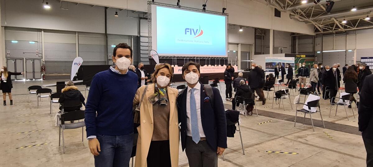 da destra verso sinistra:Antonio Rutoli, Luisa De Gregorio, Giulio Piccialli